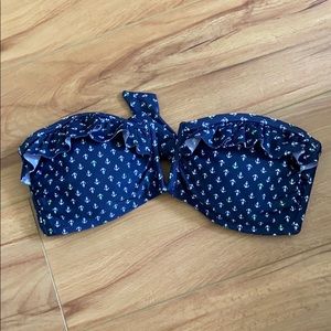 Aerie Swim Anchor Bikini Top Size Small